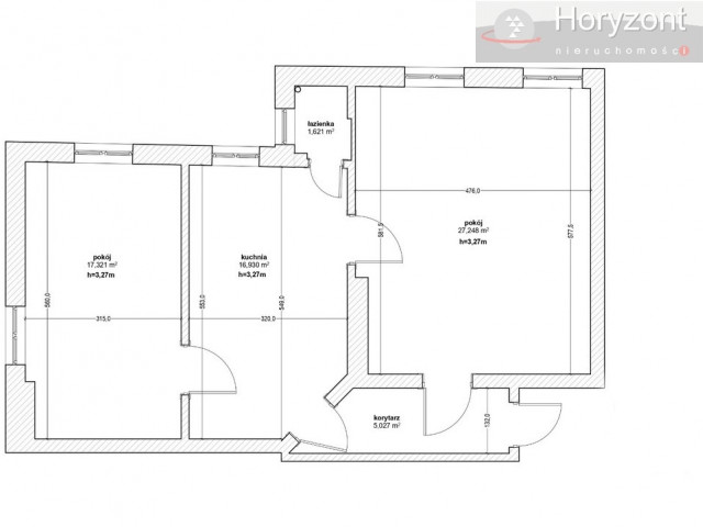 2pok. 68m2, projekt inwestycyjny - Centrum